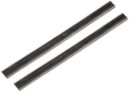 Ножи для рубанка электрического двусторонние, HSS сталь, набор 2 шт.,  82х5,5 мм