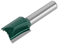 Фреза пазовая прямая с двойным лезвием DxHxL=16х19х52 мм