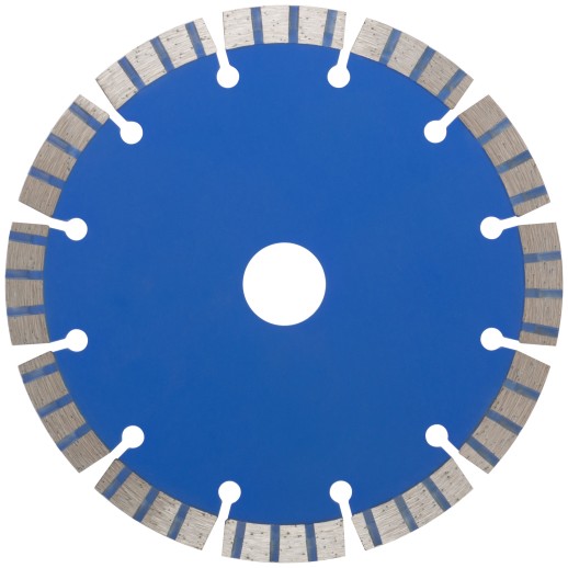 Диск отрезной алмазный турбо-сегментный, 150 x 2.3-2.4 x 10 x 22.2 мм