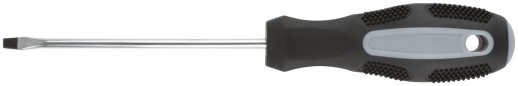 Отвертка "Мастер", CrV сталь, прорезиненная ручка 4х100 мм SL