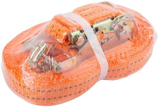 Ремень для крепления груза, храповый механизм, лента 38 мм x 12 м, 1500 / 3000 кг