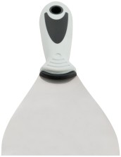 Шпатель, нерж.сталь, прорезиненная ручка 100 мм