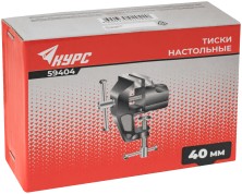Тиски настольные облегченные 40 мм ( 0,45 кг )