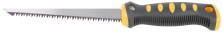 Ножовка ручная для гипсокартона, прорезиненная ручка 150 мм