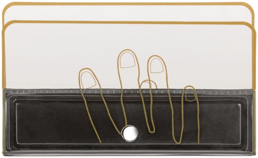 Шпатель декоративный двойной, 170 мм