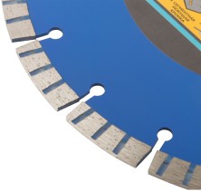 Диск отрезной алмазный турбо-сегментный, 230 x 2.7-2.8 x 10 x 22.2 мм