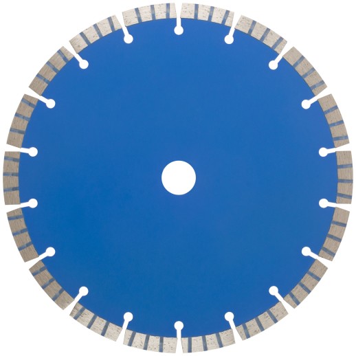 Диск отрезной алмазный турбо-сегментный, 230 x 2.7-2.8 x 10 x 22.2 мм