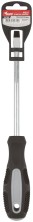 Отвертка "Мастер", CrV сталь, прорезиненная ручка 8х150 мм SL