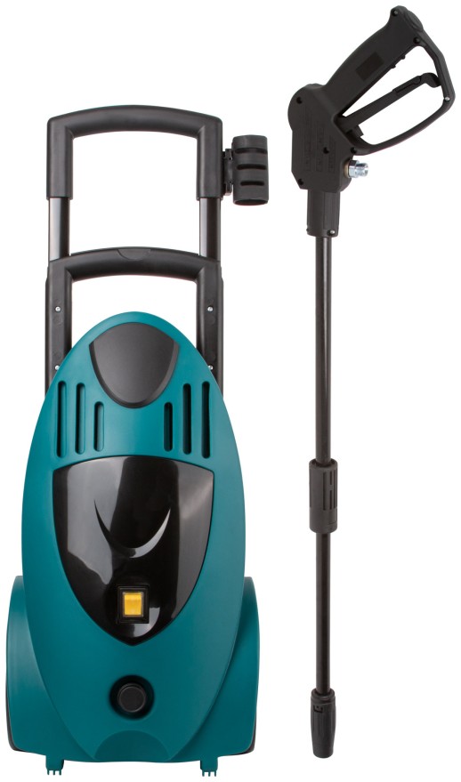 Мойка высокого давления эл. 1500 Вт; 135/90 бар; 1,0/4,0 бар; 348 л/ч; 50 C; индукц.мотор; колеса; коробка