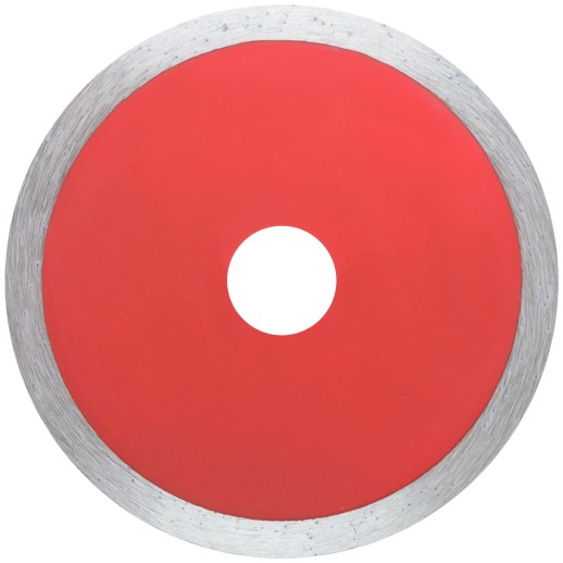 Диск отрезной алмазный сплошной (влажная резка), для работы с кафелем, 115х2,1х7,2х22,2 мм