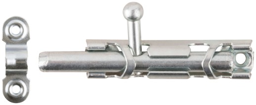 Шпингалет накладной, 60 мм, цинк