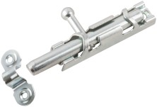 Шпингалет накладной, 60 мм, цинк