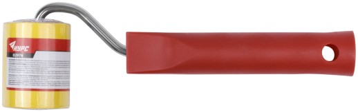 Валик прижимной резиновый, для обоев, желтый  50 мм