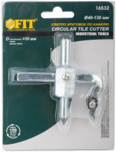 Сверло круговое по кафелю "Балеринка" 40-130 мм