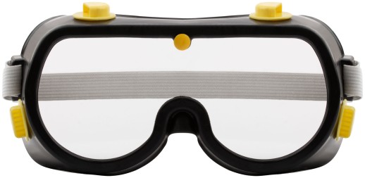 Очки защитные с непрямой вентиляцией, черный корпус