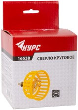 Сверло круговое по кафелю "Балеринка"с защитной решеткой 20-90 мм