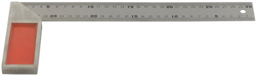 Угольник столярный, рифленая шкала 300 мм