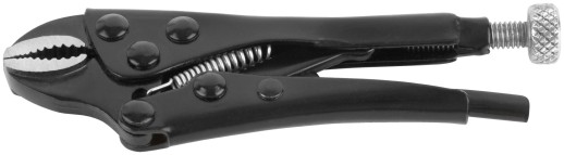 Зажим ручной с фиксатором тип WR черненый 100 мм