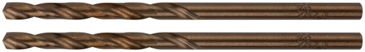 Сверла по металлу HSS с добавкой кобальта 5% Профи в блистере  3,0 мм ( 2 шт.)