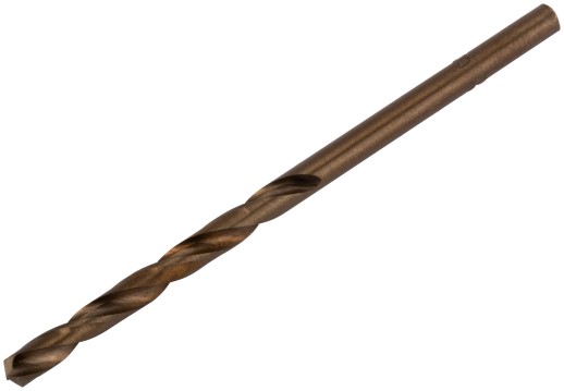 Сверла по металлу HSS с добавкой кобальта 5% Профи в блистере  3,0 мм ( 2 шт.)