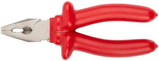 Плоскогубцы комбинированные "Энергия",1000 В, никелир.покрытие, 2-хслойные изолированные ручки 180 мм