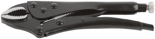 Зажим ручной с фиксатором тип WR черненый 180 мм