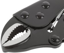 Зажим ручной с фиксатором тип WR черненый 180 мм