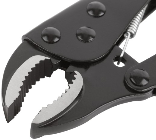 Зажим ручной с фиксатором тип WR черненый 180 мм