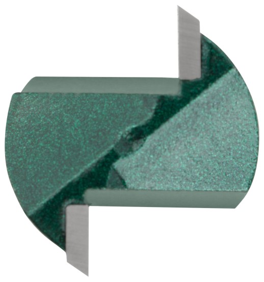 Фреза пазовая прямая с двойным лезвием DxHxL = 22х25,4x60 мм