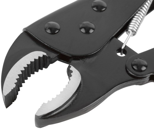 Зажим ручной с фиксатором тип WR черненый 250 мм