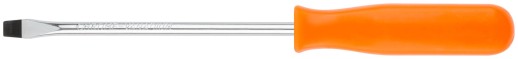 Отвертка "Эконом", CrV сталь, пластиковая оранжевая ручка  5х100 мм SL