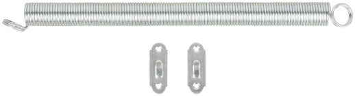 Пружина дверная, цинк  24х250 мм