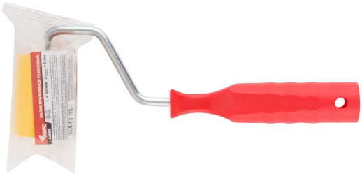 Валик прижимной резиновый, для обоев, желтый  50 мм