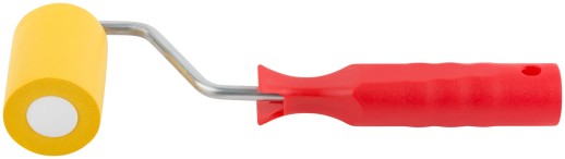 Валик прижимной резиновый, для обоев, желтый  50 мм