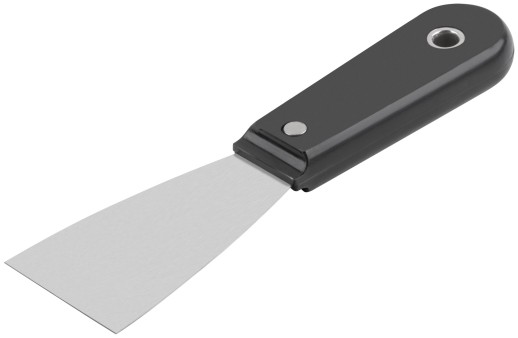 Шпатель с пластиковой ручкой полированный 2" (50 мм)