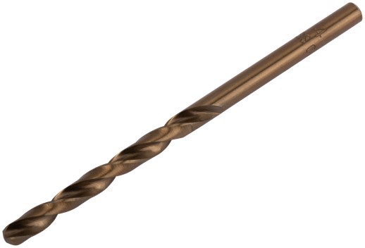 Сверла по металлу HSS с добавкой кобальта 5% Профи в блистере  4,0 мм ( 2 шт.)
