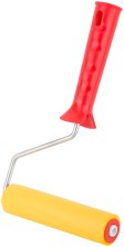 Валик прижимной резиновый, для обоев, желтый 150 мм
