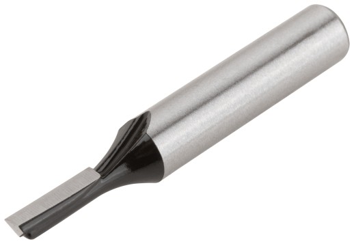 Фреза пазовая прямая с одним лезвием, DxHxL = 4 x 13 x 52 мм