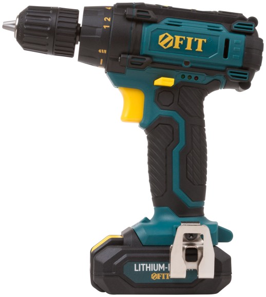 Дрель-Шуруповерт акк. 14,4 В; 0-450/1550 об/мин; 23,0 Нм; 1 (Li-Ion) 1,3 Ач; 1,5 ч.; рез. накл.; коробка