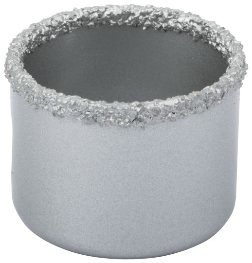 Коронка кольцевая по кафелю карбидная, глубина пропила 25 мм, 35 мм