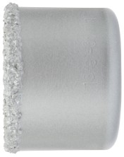 Коронка кольцевая по кафелю карбидная, глубина пропила 25 мм, 35 мм