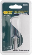 Фреза пазовая прямая с одним лезвием, DxHxL = 5 х 13 х 52 мм