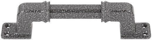 Ручка дверная литая РЛ-115/2, 115 мм, серебро