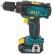 Дрель-Шуруповерт акк. 14,4 В; 0-450/1550 об/мин; 23,0 Нм; 2 (Li-Ion) 1,3 Ач; 1,5 ч.; рез. накл.; кейс