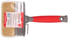 Макловица PRO, 70% ПБT/30% светлая натуральная щетина, нерж.обжим, 2-к ручка, 30 х 120 мм