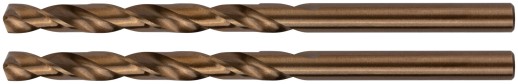 Сверла по металлу HSS с добавкой кобальта 5% Профи в блистере  5,0 мм ( 2 шт.)