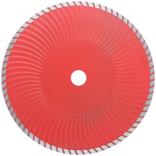 Диск отрезной алмазный "Турбо-волна" (сухая и влажная резка) 230х2,8х7,5х22,2 мм