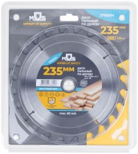 Диск пильный для циркулярных пил по дереву, 235 x 32 x 24T + кольцо 32/30