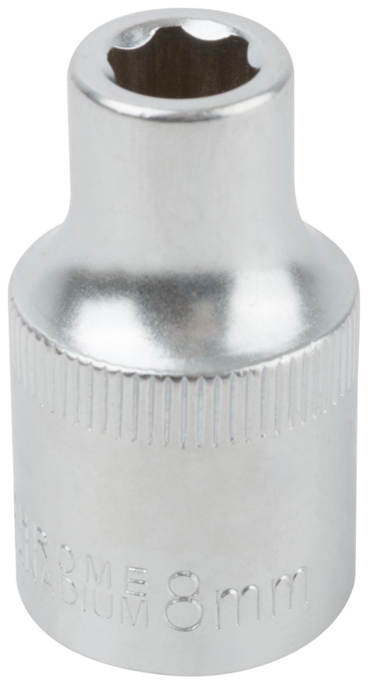Головка 6-гранная CrV  1/2"   8 мм