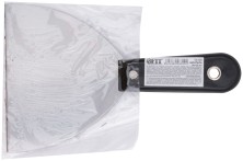 Шпатель с пластиковой ручкой полированный  5" (125 мм)